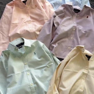 🌸 Luxe Pastel Stripe Premium Shirt Collection 🌸
